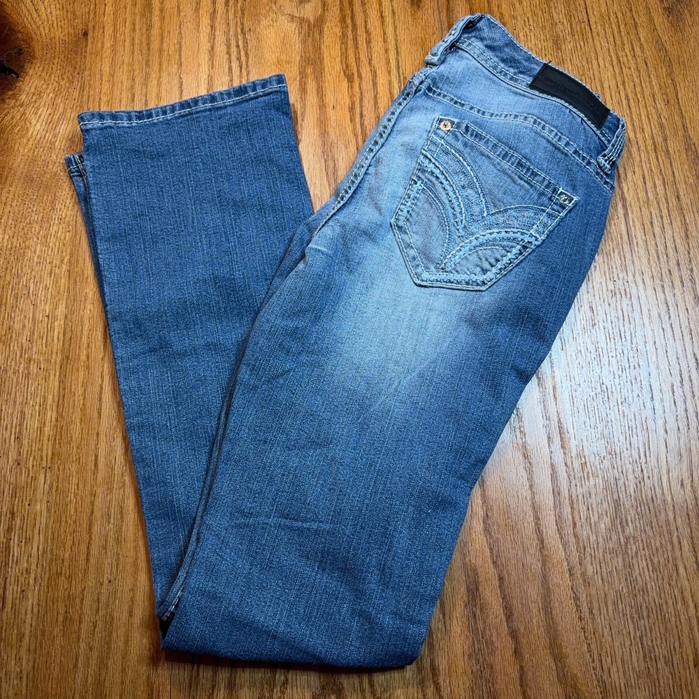 Twentyone Black by rue21 Women's Jeans‎ Curvy Regular Slim Boot 9/10 (30X32)